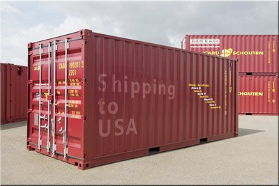 The increasing use of 20 foot metal containers contributed to 