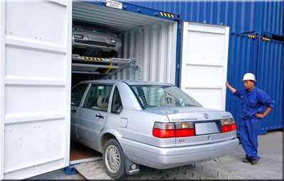 Shipping a car in container