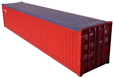 40ft Container with an open top