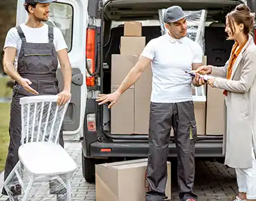 Delivering goods to Columbus