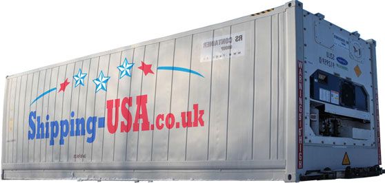 High Cube refrigerated 40 ft container�