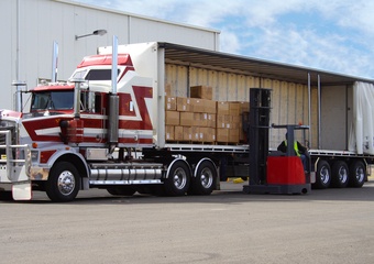 Container transport to Philadelphia